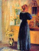 Young Girl in front of Mirror Anna Ancher